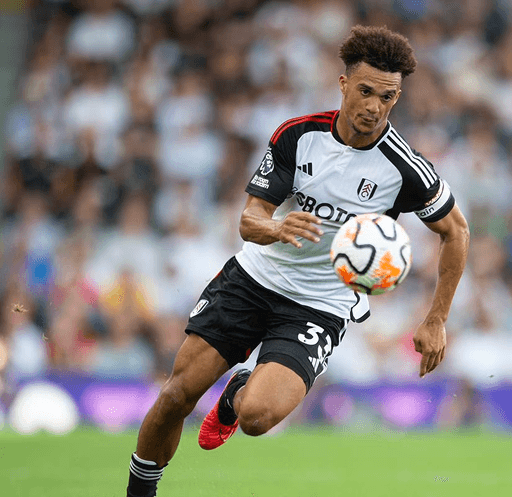 Fulham FC player in action